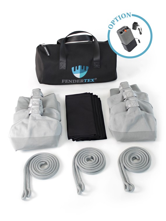 KIT PARE-BATTAGE GRIS ANTHRACITE FENDERTEX® (62 à 98 pieds) KIT PARE-BATTAGE GRIS ANTHRACITE FENDERTEX® (62 à 98 pieds)